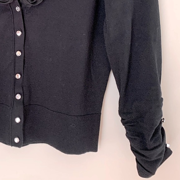 INC size M black sweater top - Picture 9 of 12